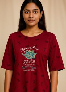 Red Graphic Tee