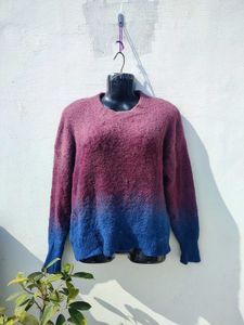 TIME AND TRU Multiple Colour Fur Top
