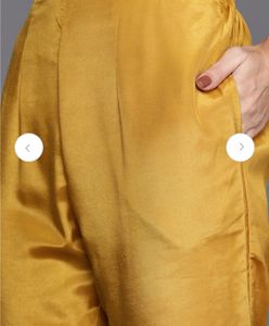 mustard yellow embroidery dress