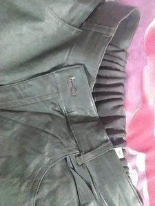 New Unused Leather Jeans