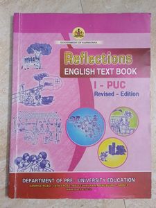 English 1st PUC text book