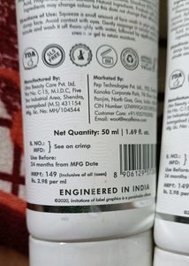 Combo Of Mcaffiene Green Tea Face Wash