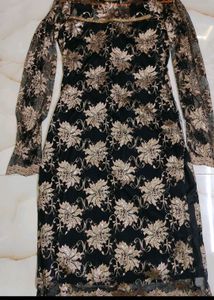 😍🖤Beautiful Shiny Black Kurta 😍🖤