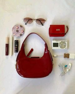 Pintress It Gurl Maroon Cherry Bag