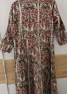 Floral Print Kurta