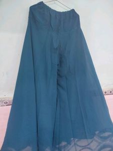 Elegant Blue Embroidered Kurta Set