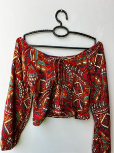 Cute Jaipuri Crop Top