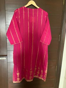 BIBA Women’s Rose Pink Festive Kurta (42)