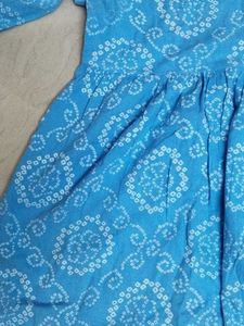 Light Blue Peplum top