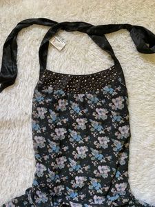 Y2K Halter Neck Dress