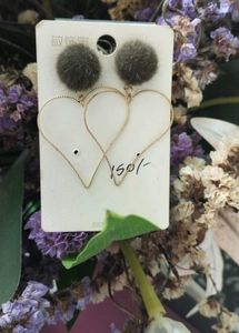Heart Statement Earrings