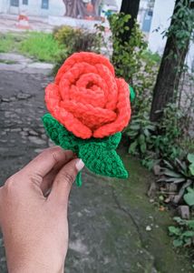 Crocheted Rose 🌹
