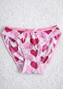 Heart Print Panties