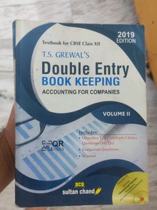 T.S. Grewal's Double Entry Book Keeping - Vol. II