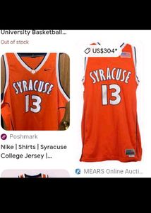 Orginal Nike men&#39;s basketball jersey.