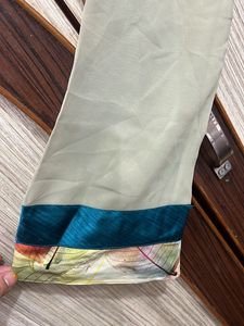 Pakistani Embroidered A Line Kurti Set