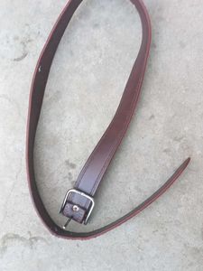 Classic Brown Leather Belt