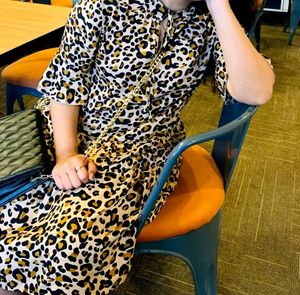 Urbanic Animal Print Dress