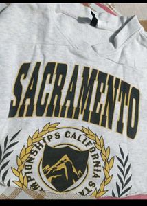 Sacramento  Cropped Sweatshirt