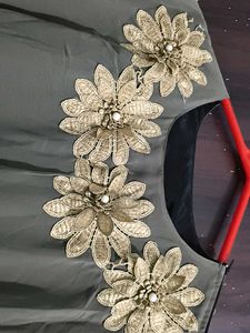 fully frel butterfly jacket Abaya