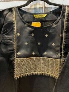 Black Kurta Set