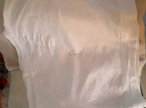 Forever 21 White Crop With Flaws
