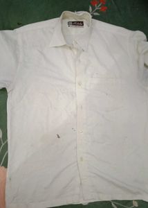 Cream Shirt for men