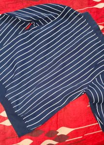 Striped ESTD Sweatshirt