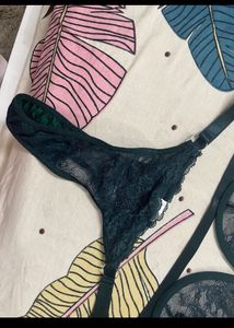 Savana Green Lace Bra