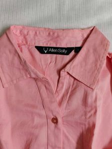 🆕 Allen Solly Pink Shirt