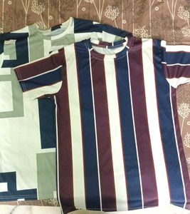 Abstract Graphic T-Shirts (2)