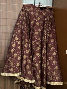 Polyester Festive Wear Skirt