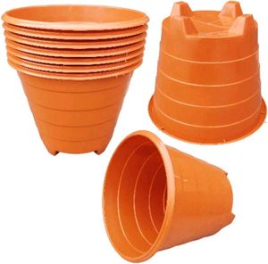 Flower Pots 6.5 Inch Size - Set of 6