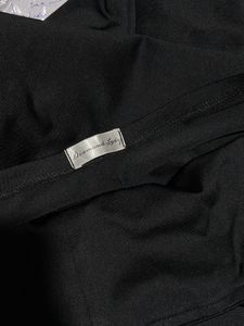 Long tube classic black dress (with gloves)