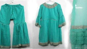 Beautiful Heavy Party Wear Sharara Set