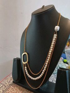 Layered Pearl Necklace