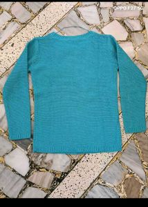 Teal Knit Sweater