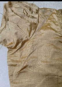 Elegant Golden Blouse