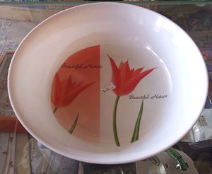 Floral Print Bowl