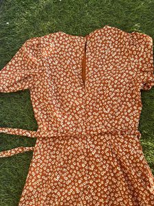 It Is A Brown Dress