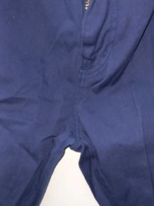 Derby Navy Blue Semi Formal Men&#39;s Trousers