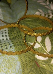 Set of 4 Gold Bangles