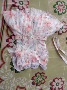 Floral Top, Pants &amp; Bag Set