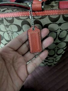 Coach Signature Handbag