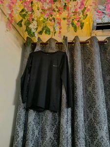 Black Full Sleeves T- Shirt