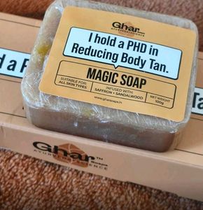 Ghar Magic Soap for Tan Reduction