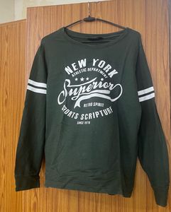 Max Olive Green Sweatshirt