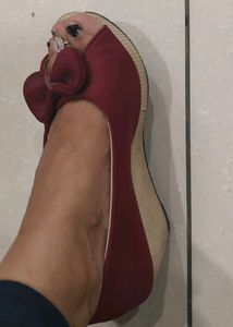 Maroon Sandal