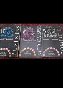 Webster&#39;s Pocket Dictionary Set Of 6