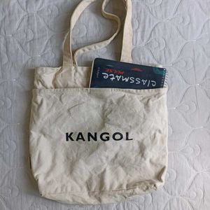 Kangol Tote Bag - Cream
